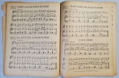 Mystery Children&rsquo;s Songbook Sheet Music Anthology 1944 MM Cole Vintage No Cover