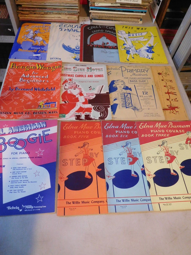 1000 Music & Song Books (NO Sheet Music) Great Re-Sale Items~ Low Price! $3 Ea.!