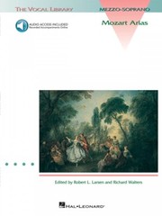 Mozart Arias for Mezzo-Soprano The Vocal Library Sheet Music Book 000740043