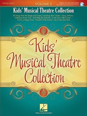 Kids&rsquo; Musical Theatre Collection Vol 2 Vocal Sheet Music Song Book Online Audio
