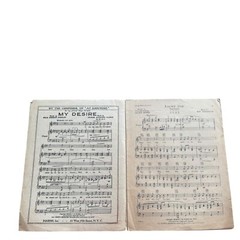 Lucky Day George Whites Scandals Sheet Music Ray Henderson De Sylva Brown 1926