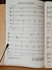 The Music Of Roger Emerson: Wade In The Water 3-Part Mixed 1978 Sheet Music