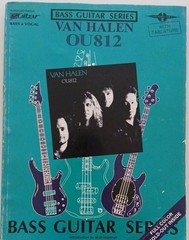 VAN HALEN BASS GUITAR TAB / BASS TABLATURE / 0U812 / RARE BASS EDITION