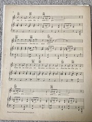 1927 THERE&rsquo;S SOMETHING SPANISH IN YOUR EYES Sheet Music GEORGE PRICE by Friend