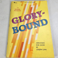 Glorybound 17 Gospel Favorites Choir Songbook Piano Christian Linn Lillenas 1985