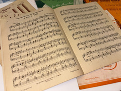 Sheet Music Lot 8 Piano Accordion 1919 – 1939 Polka Waltz Hits Songs Vtg Antique