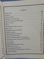 Nat King Cole All Time Greatest Hits Paperback Piano Vocal Song Book 1978 Music