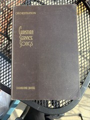 Orchestration Christian Service Songs Lot Of 7 Cello Bass Cornets Trombone Clar
