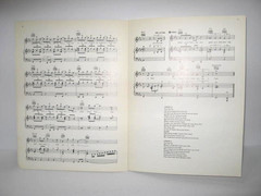 Vintage 1987 Kissing A Fool by George Michael Piano/Vocal/Guitar Sheet Music