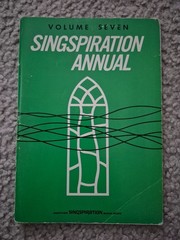 4 vintage SINGSPIRATION ANNUAL songbooks, Vol 5, 6, 7, 10-1968, 1971, 1973, 1977