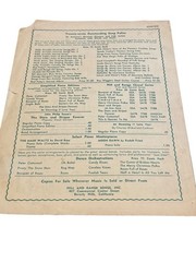 VTG 1940s Take Me In Your Arms Hold Me Les Paul Mary Ford Sheet Music