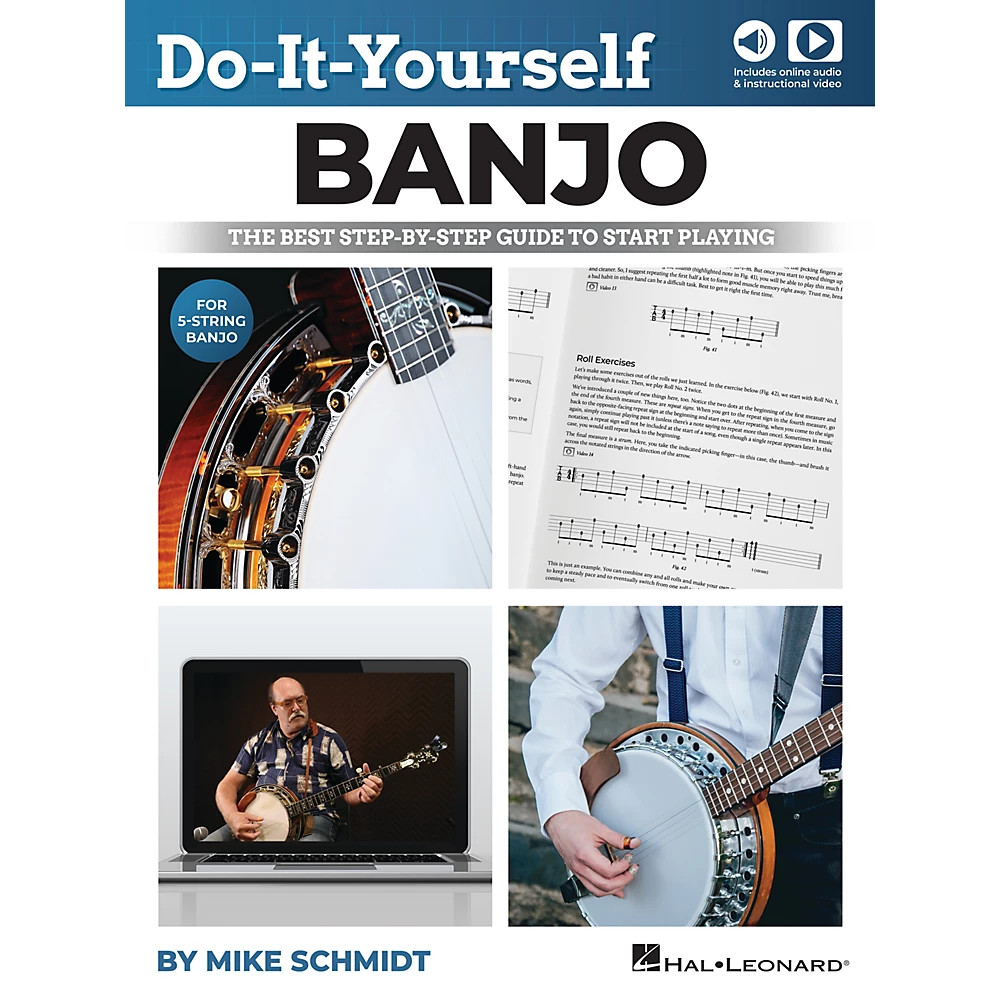 Hal Leonard DoItYourself BookOnline Media for Banjo