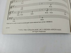 Neil Young After The Gold Rush Pop Choral Showcase 1983 Warner Bros Sheet Music