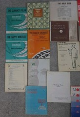 Lot of 36 Vintage Organ Sheet Music Books Wedding, Easter, Carol&rsquo;s, Classic Etc