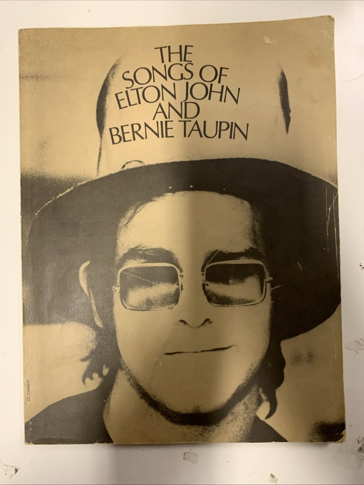 Elton John Bernie Taupin Piano Voice Songbook 1973 Dick James
