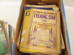Vintage Sheet Music Lot Organ Piano Vocal Guitar Ukulele Big Band Bing 25+ Lbs