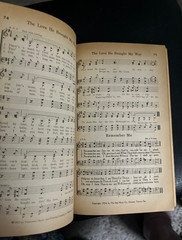 Vntg BILLOWS OF LOVE Christian / Gospel Songbook Tennessee Music (1957/PB)