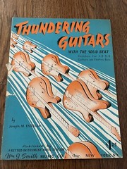 Thundering Guitars combos 1-2-3-4 guitars + Electric Bass Estella 1964 vintage