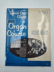 ✅🎼🎹1958 Organ Course BOOK ONE David Glover Lowrey Vintage Antique 👀📸SEE📏📸