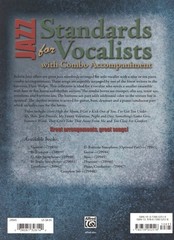 Jazz Standards for Vocalists with Combo Accompaniment – Dave Wolpe – Set of 10