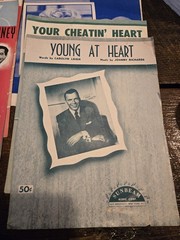 Lot of 12 Vintage Sheet Music 1950&rsquo;S Hank Williams,Doris Day,Tony Bennett + More