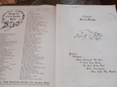 Songbook for Music and Lyrics « I Love You Truly »