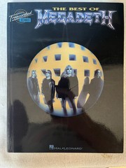Megadeth – Best of Megadeth – Guitar and Bass Tab / Tablature Book Transcribed