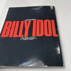 Billy Idol Sheet Music Song Book Rare 80s Pop Rock Memorabilia Guitar Vocal 1983