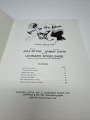Vtg 1963 « Look To The Lilies » Broadway Vocal Selection Piano First Performance