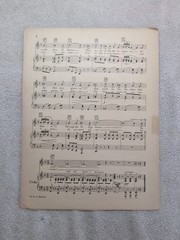 Valenica 1925 Sheet Music Jose Padilla Lucien Boyer Song of Spain