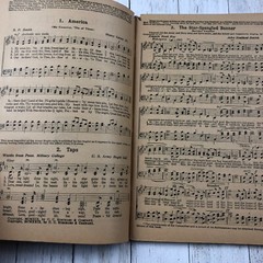 MILFORD,PA CHORAL CLUB Sheet Music Book The New Brown Book C.C. Birchard & Co.
