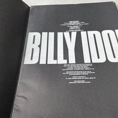 Billy Idol Sheet Music Song Book Rare 80s Pop Rock Memorabilia Guitar Vocal 1983