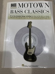 Hal Leonard Motown Bass Guitar Classics Book Ain’t No Mountain Baby Love My Girl