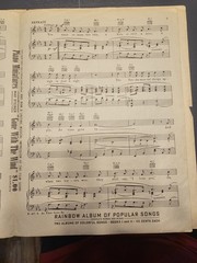 As Time Goes By Sheet Music Casablanca Humphrey Bogart Ingrid Bergman Vintage