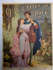 1904 Melody of Love Sheet Music H. Engelmann Richard C. Dillmore Theo Presser PA