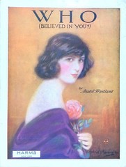 Who Believed In You Sheet Music Anatol Friedland 1922 Fox Trot Pretty Lady Art