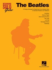The Beatles Beginning Solo Guitar Tab Sheet Music Lyrics 15 Pop Songs Book