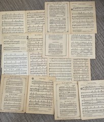 Vintage 1930s 1940s Sheet Music Robbins Music Corporation New York Mix Lot Of 8