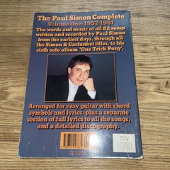 Paul Simon Complete Volume 1:1957-1981 Music / Lyrics Paperback