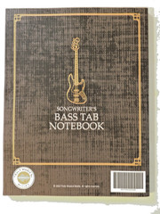 Songwriter’s Bass Tab Notebook: Blank Tablature Journal for Bassists (used)