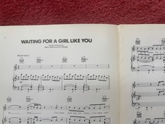 Waiting For A Girl Like You by Foreigner 1981 vintage sheet music