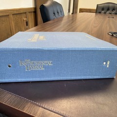 Instrumental Hymnal Book 15 | 1987 3 Ring Binder |Orchestral Keyboard Rhythm
