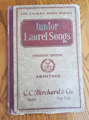 Hollis Dann Junior Songs 1918; C.C. Birchard & Co., Junior Laurel Songs 1915