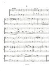Dittersdorf Duetto Viola Double Bass Sheet Music 1971 Stert Slatford Yorke