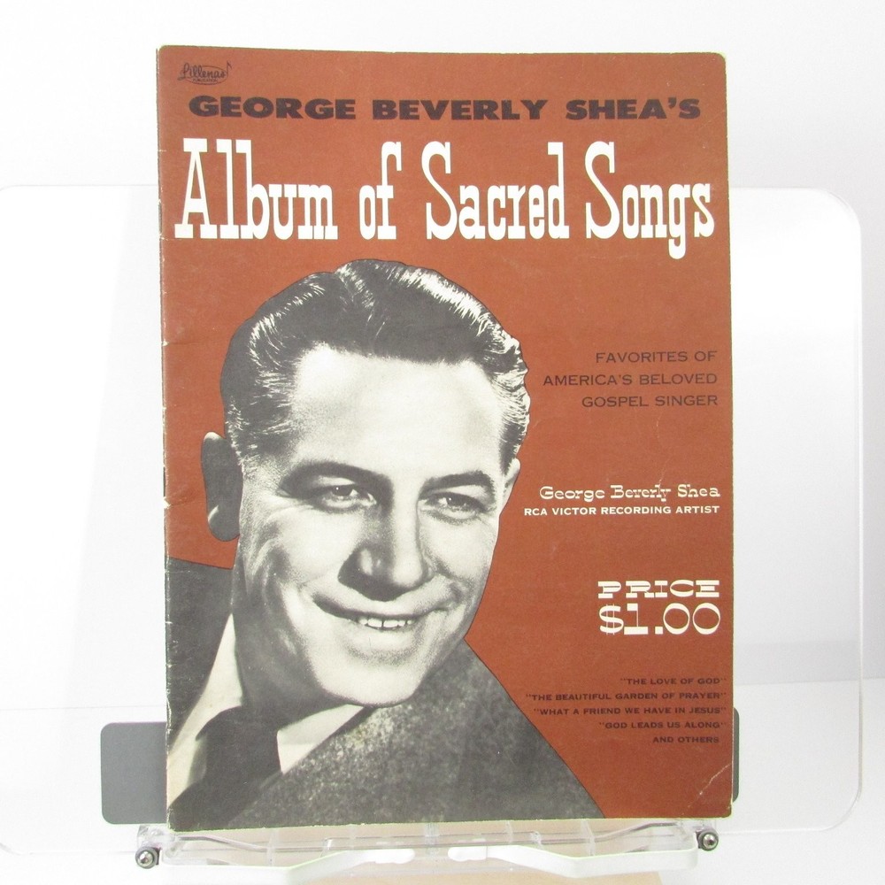 George Beverly Shea&rsquo;s Album of Sacred Songs Songbook P/V/G Lillenas 1957