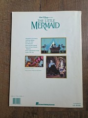 1989 The Little Mermaid Sheet Music Piano Vocal Guitar Songbook/Hal Leonard