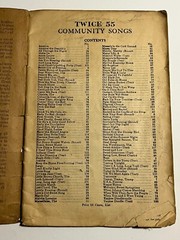1919 I Hear America Singing Twice 55 Community Songs Book C.C. Birchard Boston