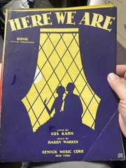 9×12 3-pack Of Sheet Music from Various Decades