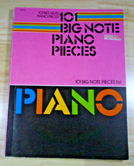 101 Big Note Piano Pieces Hansen House Music Book Sheet Pcs Classical Pop Folk