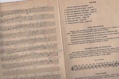Vintage 1936 Robinson’s Music Fundamentals Reference Work Book Scales Rhythms